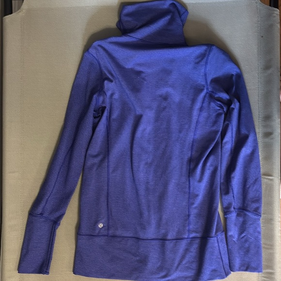 Lululemon In Stride Jacket Pigment Tonka Stripe Size 8 - Picture 5 of 7